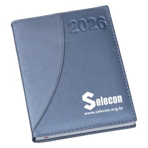 AGENDA DIÁRIA BROCHURA 2026 METALIZADA